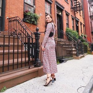 ASOS floral maxi dress